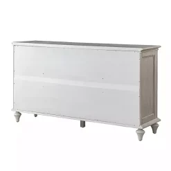 Kirklands Home Cabinets & Sideboards|Wood Glass Door Sideboard Cabinet White