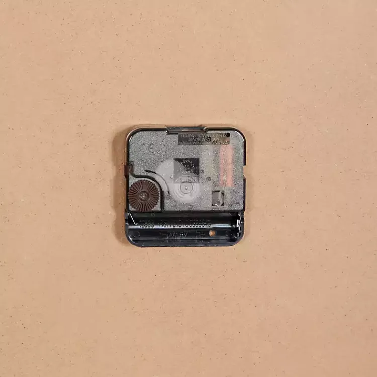 Kirklands Home Clocks|White Wood Scalloped Frame Wall Clock