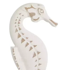 Clearance White Wood Sea Creature Statues, Set of 3 Statues & Figurines