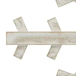 Clearance Wood Snowflake Wall Plaque, 20 in. Christmas Art & Wall Decor