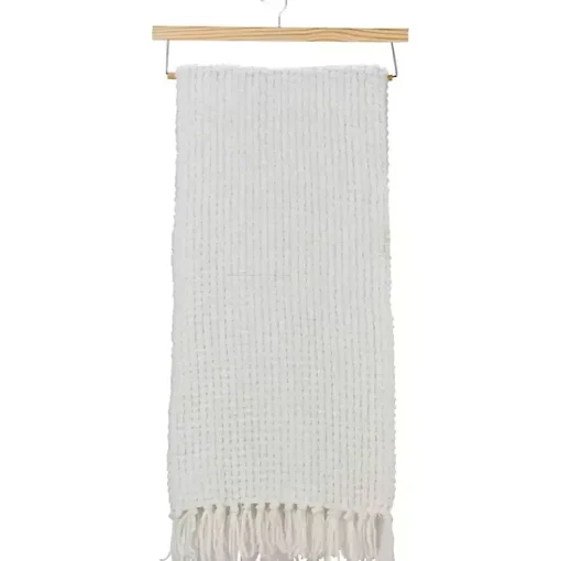 Best Woven Waffle Knit Chenille Throw Blankets & Throws