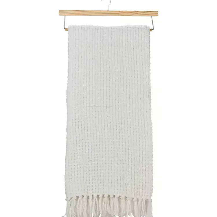 Best Woven Waffle Knit Chenille Throw Blankets & Throws