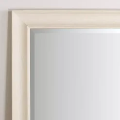 Kirklands Home Framed Mirrors|Whitewashed Scoop Maggie Profile Mirror, 28x68 in.