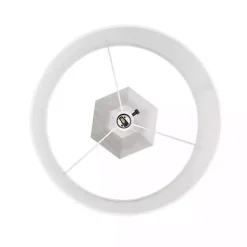 Kirklands Home Table Lamps|washed Wood Flynn Table Lamp White