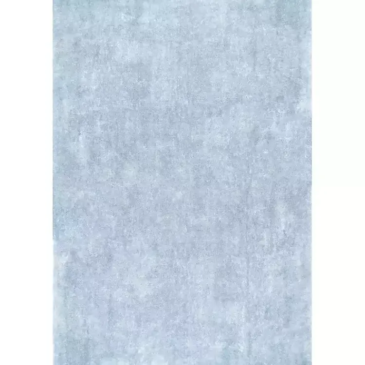 Kirklands Home Area Rugs|Whitlow Shag Washable Area Rug, 6x9 Blue