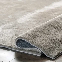 Kirklands Home Area Rugs|Whitlow Shag Washable Area Rug, 6x9 Gray