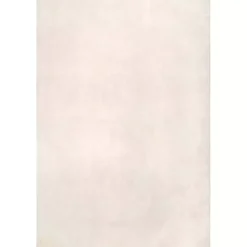 Kirklands Home Area Rugs|Whitlow Shag Washable Area Rug, 6x9 Ivory