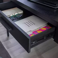 Kirklands Home Office Furniture|Wilcox Desk Black