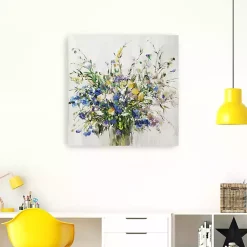 Kirklands Home Canvas Art|Wild Grown Bouquet Canvas Art Print, 40x40 in.