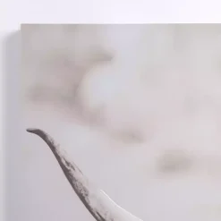 Kirklands Home Canvas Art|Wild Highland Cow Canvas Art Print