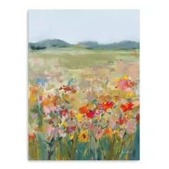 Kirklands Home Canvas Art|Wildflower Meadow Canvas Art Print