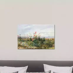 Kirklands Home Canvas Art|Wildflower With a View Canvas Art Print Multicolor