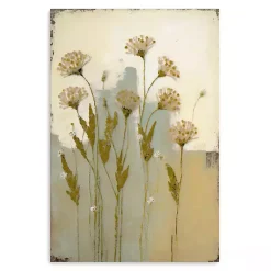 Kirklands Home Canvas Art|Wildflowers Encaustic Canvas Art Print Multi