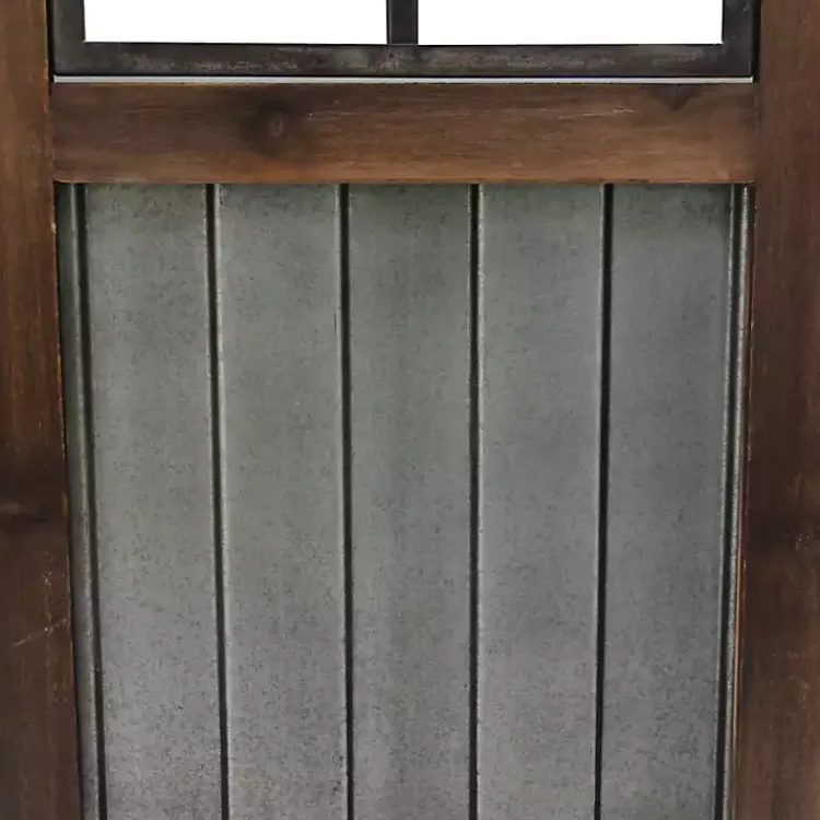 Kirklands Home Wall Plaques|Willow Farms Window Plaque, Set of 2 Brown