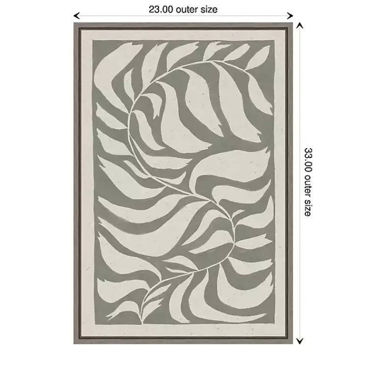 Kirklands Home Canvas Art|Winding Vine Framed Canvas Art Print