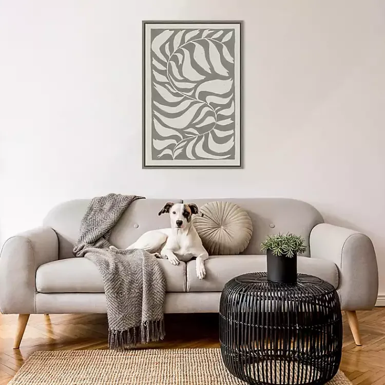 Kirklands Home Canvas Art|Winding Vine Framed Canvas Art Print