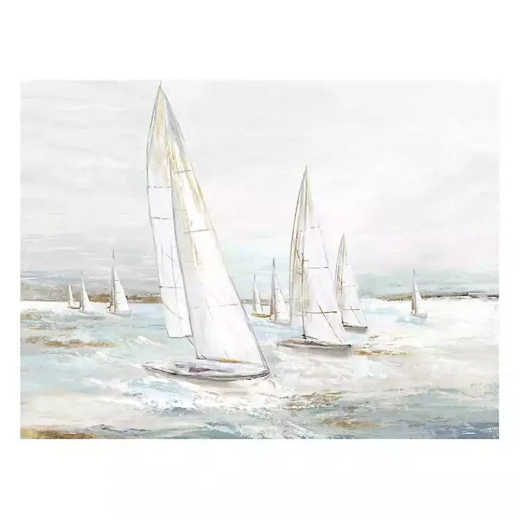 Kirklands Home Canvas Art|Windswept Sails I Canvas Art Print