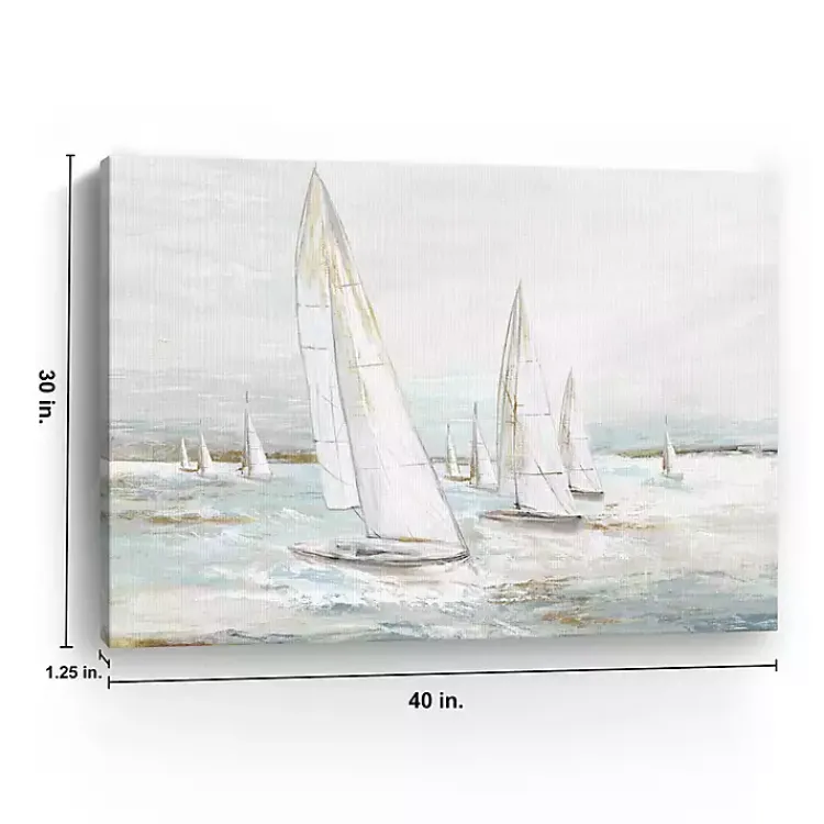 Kirklands Home Canvas Art|Windswept Sails I Canvas Art Print
