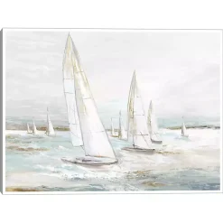 Kirklands Home Canvas Art|Windswept Sails I Framed Canvas Art Print