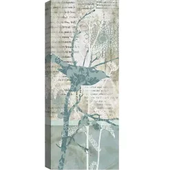 Kirklands Home Canvas Art|Winter Birds I & II Canvas Art Prints, Set of 2