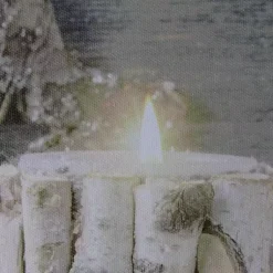 Outlet Winter Star LED Canvas Art Print Christmas Art & Wall Decor