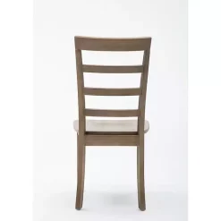 Kirklands Home Dining Chairs|Wire Brushed Natural Dining Chairs, Set of 2 Brown