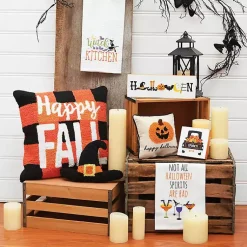 Hot Witch Hat Shaped Halloween Throw Pillow Halloween