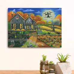 Hot Witch Magic Canvas Art Print, 18x24 Halloween