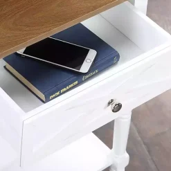 Kirklands Home Console Tables|Wood & Traditional Console Table White