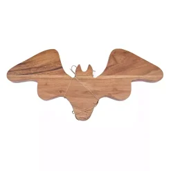 Hot Wood Bat Serving Board with Spreader Halloween