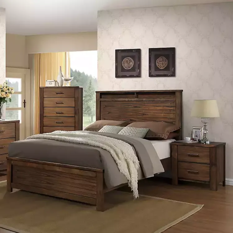 Kirklands Home Nightstands|Wood Bryan Nightstand Brown