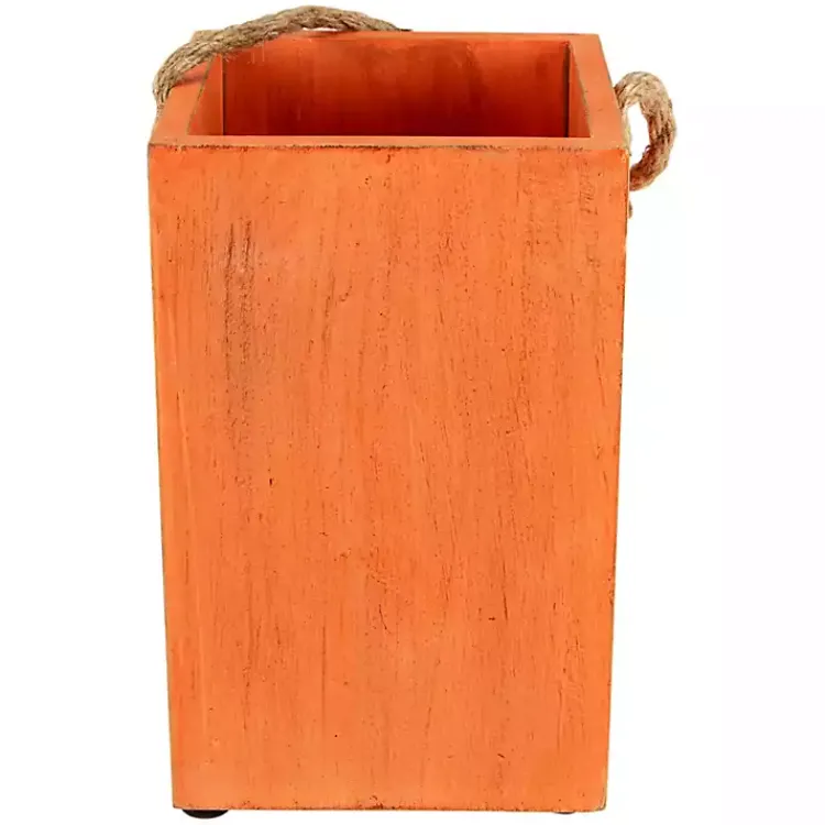 Clearance Wooden Jack O' Lantern Candle Holder Halloween