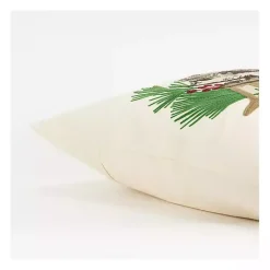 Sale Woodland Holiday Hedgehog Pillow Christmas Pillows
