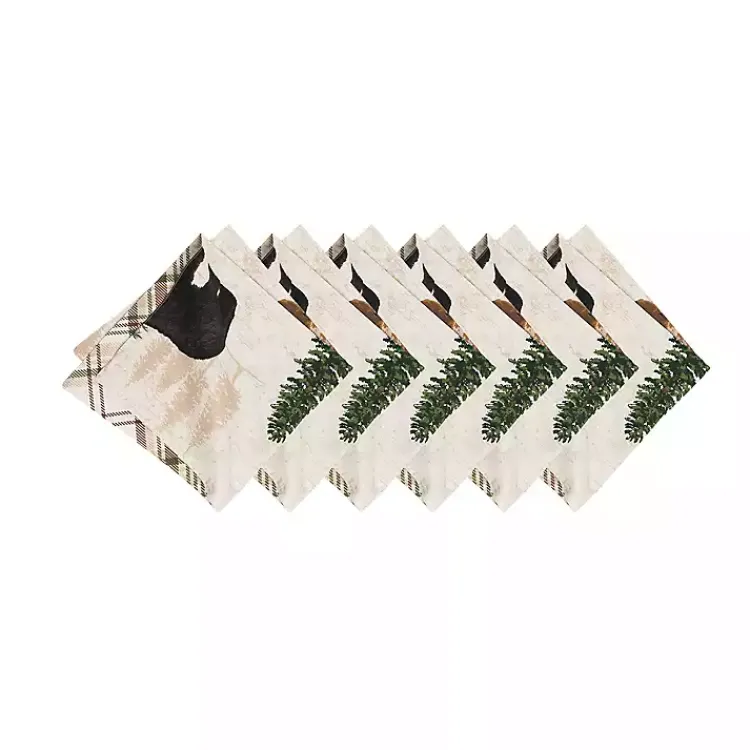 Best Woodland Pines Napkins, Set of 6 Christmas Dining & Entertaining