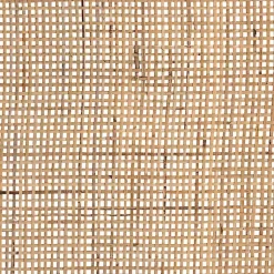 Kirklands Home Nightstands|Woven Rat and Mahogany Wood Nightsd Tan