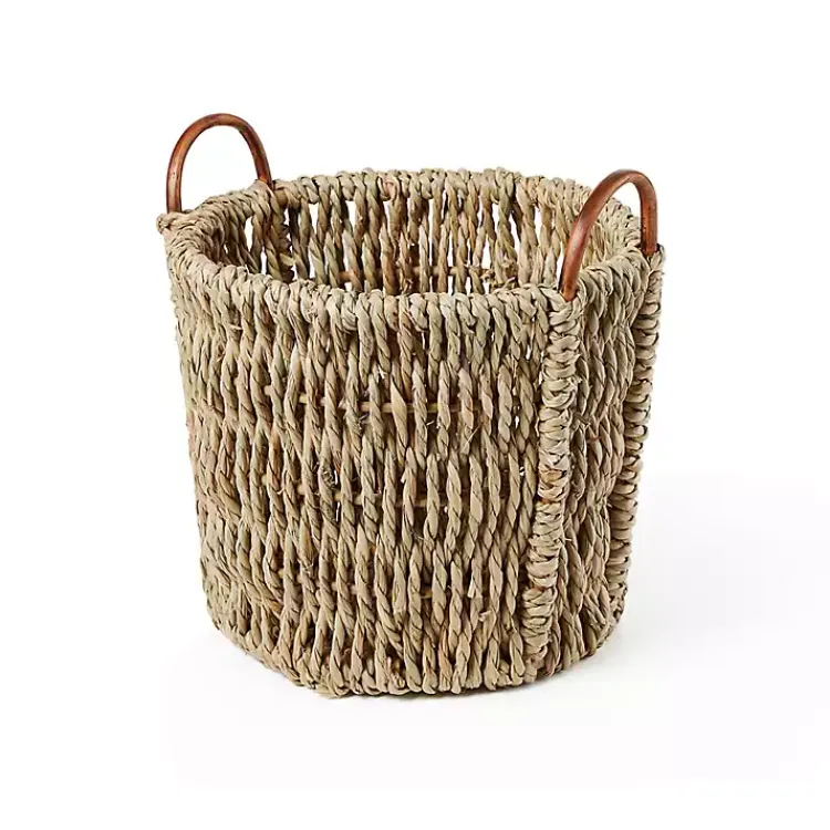 Best Woven Seagrass and Rat Baskets, Set of 2 Baskets & Boxes