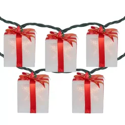 Discount Wrapped Christmas Gifts 10-pc. String Lights Christmas Tree Decorations