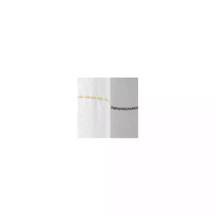 Kirklands Home Shower Curtains|Yellow and Gray Ombre Stripe Shower Curtain