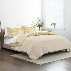 Kirklands Home Comforters|Daisy Medallion Queen 3-pc. Comforter Set Yellow