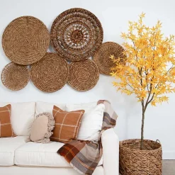 Hot Maple Tree in Black Planter, 7 ft. Trees & Topiaries