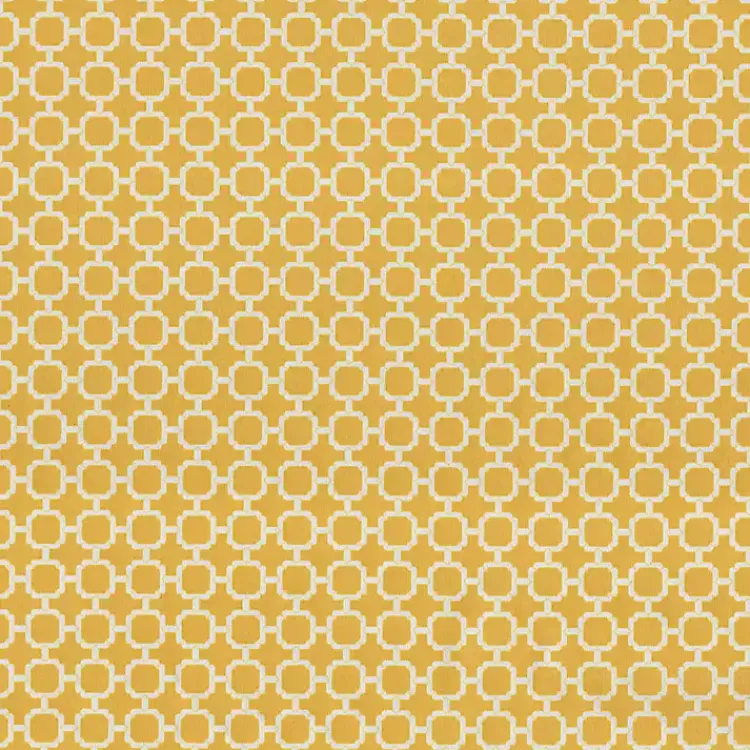 Kirklands Home Outdoor Cushions & Pillows|Pattern Outdoor Chaise Cushion Yellow