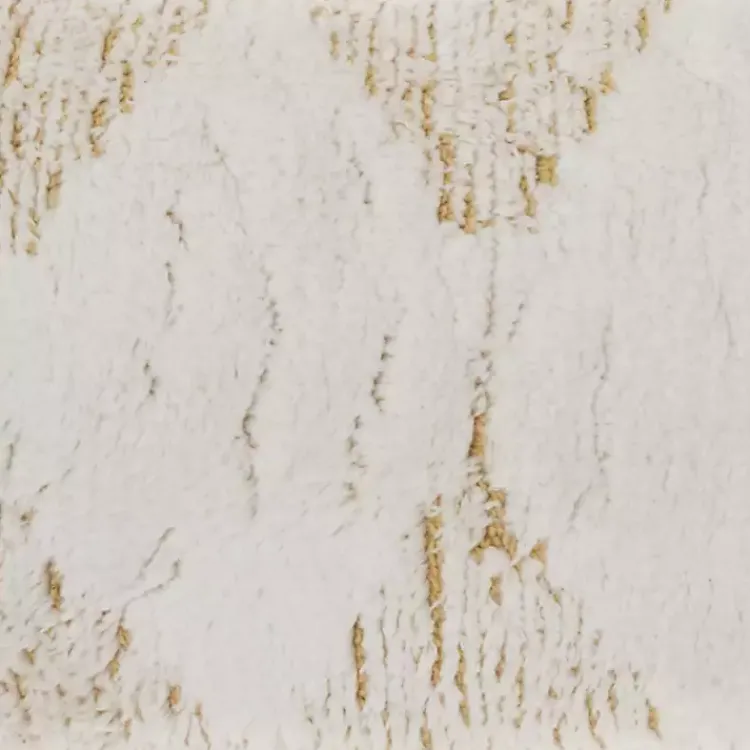 Online Stripe Diamond Tassels Cotton Lumbar Pillow Pillows