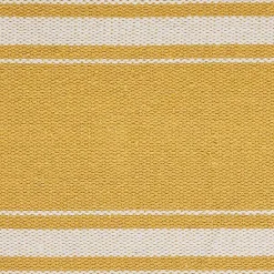 Kirklands Home Table Linens|Striped Fringe Placemats, Set of 4 Yellow