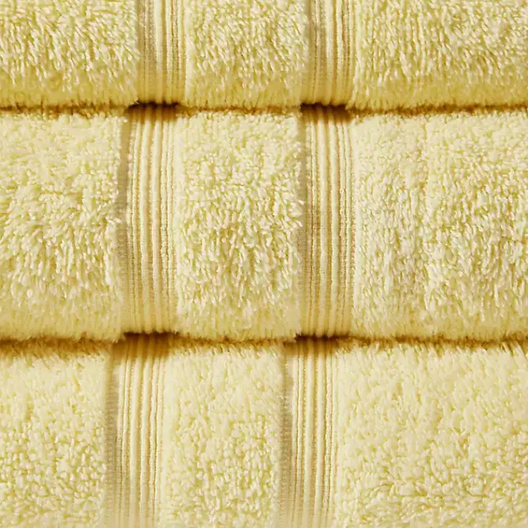 Kirklands Home Bath Towels|Turkish Cotton 6-pc. Towel Set Yellow