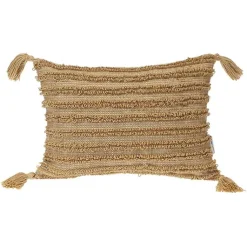 Clearance Woven Stripes Lumbar Pillow Pillows