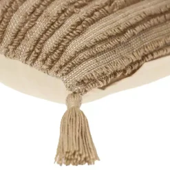 Clearance Woven Stripes Lumbar Pillow Pillows