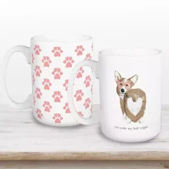 Kirklands Home Glassware & Drinkware|You Make My Butt Wiggle Mugs, Set of 2